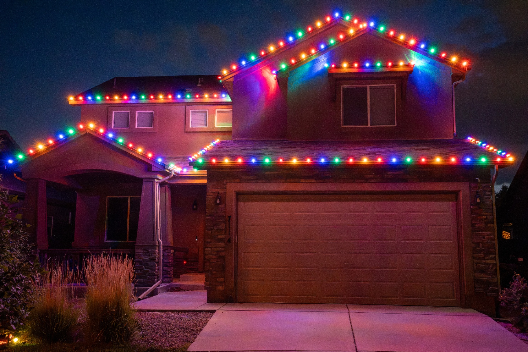 Christmas light color option 2