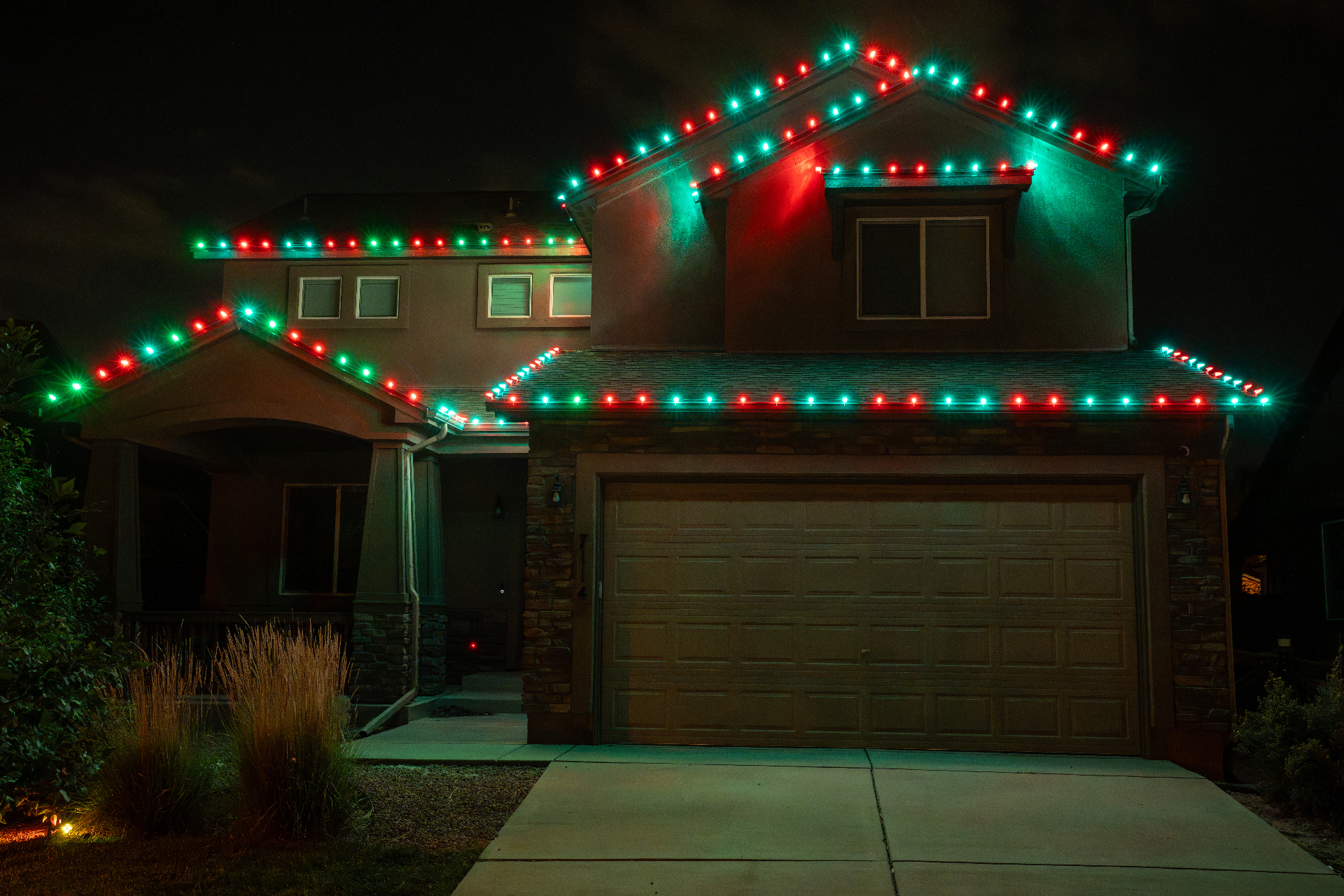 Christmas light color option 5