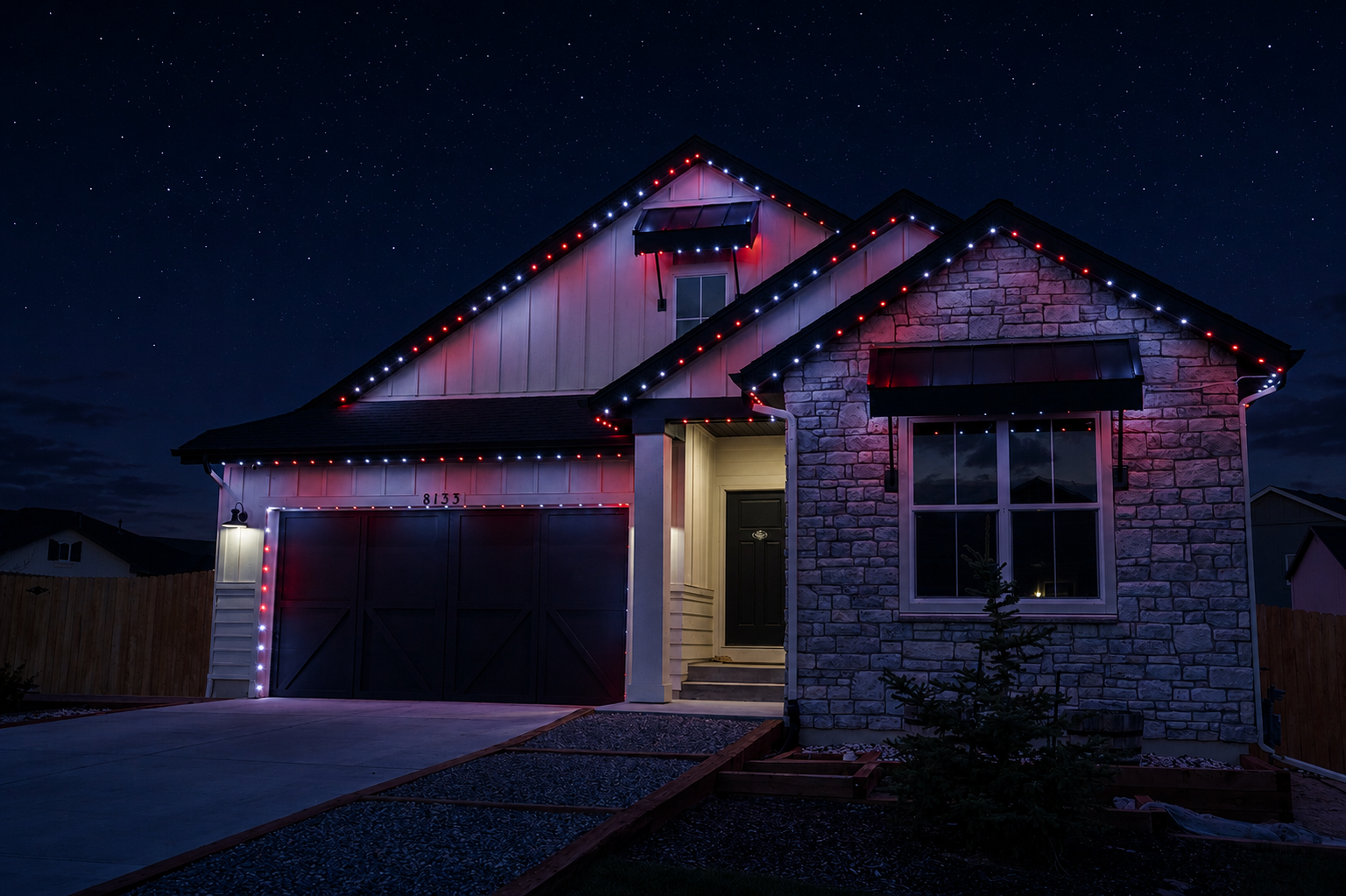 Christmas Lighting example 2