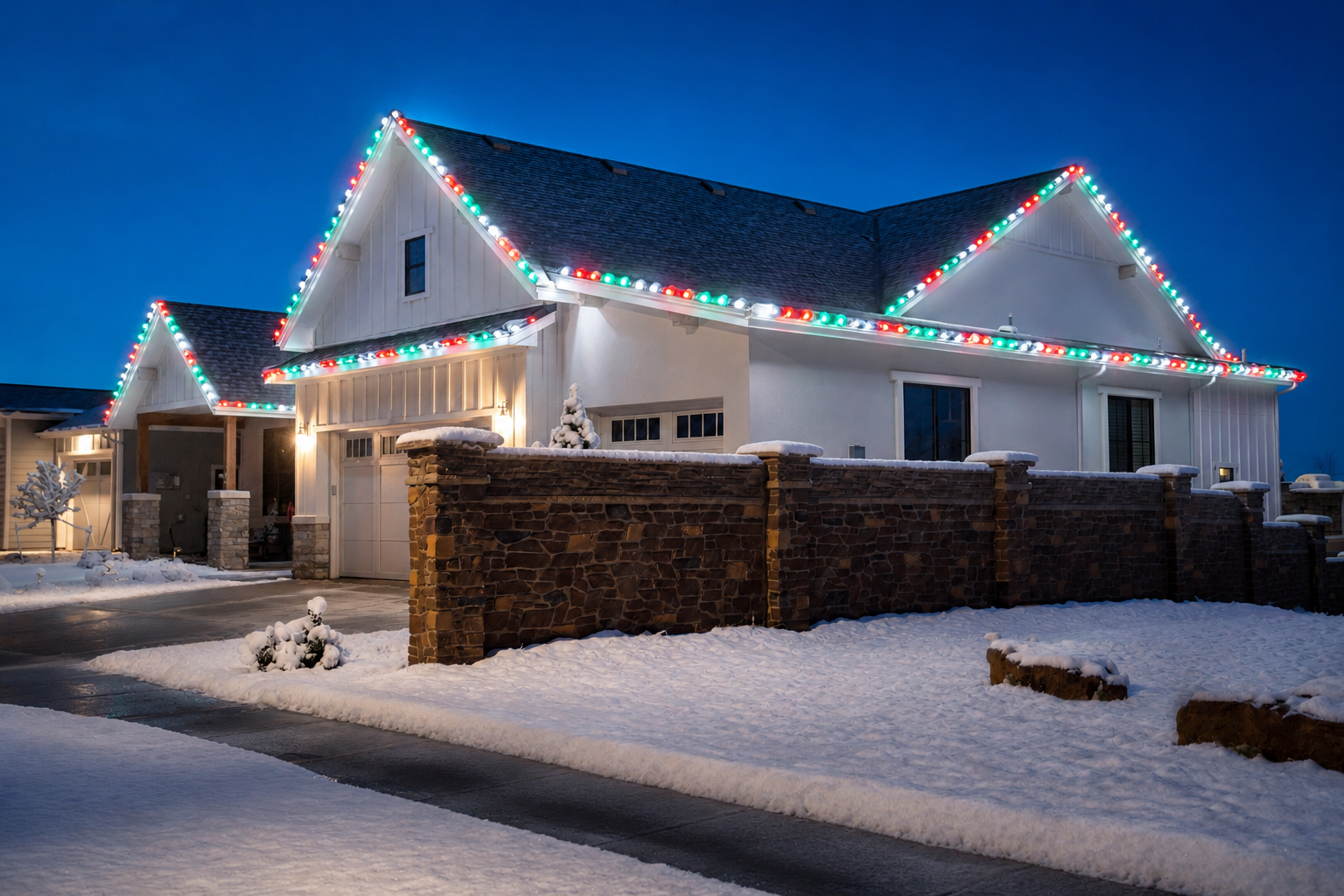 Mountain House Lighting install near Erie