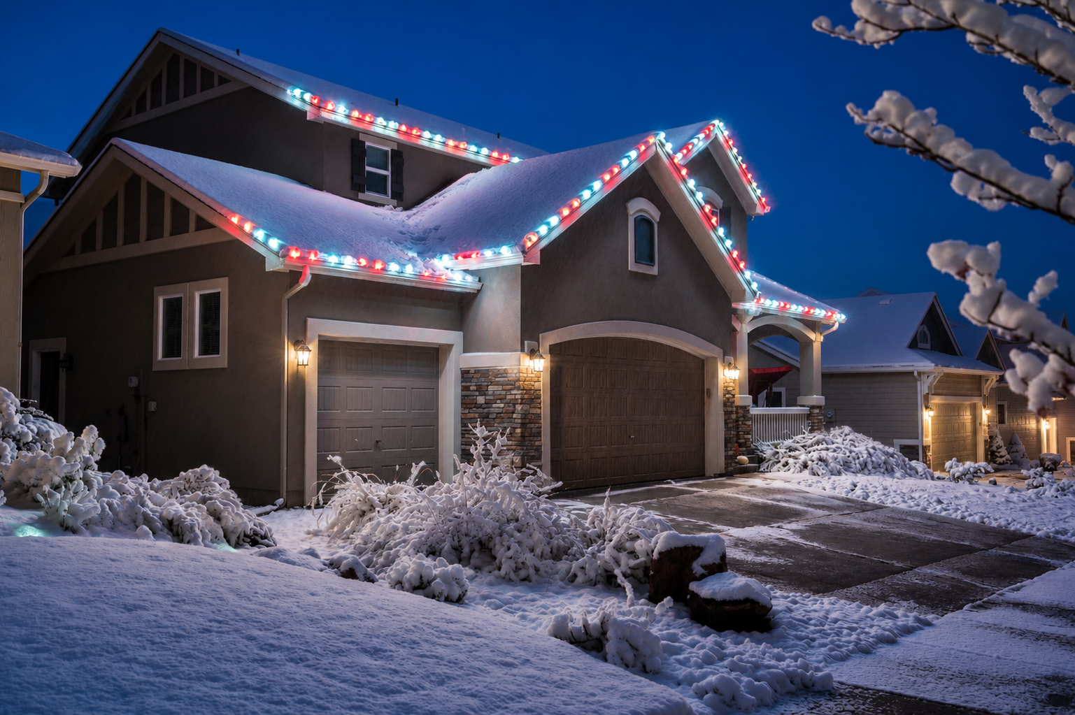 Mountain House Lighting install near Erie