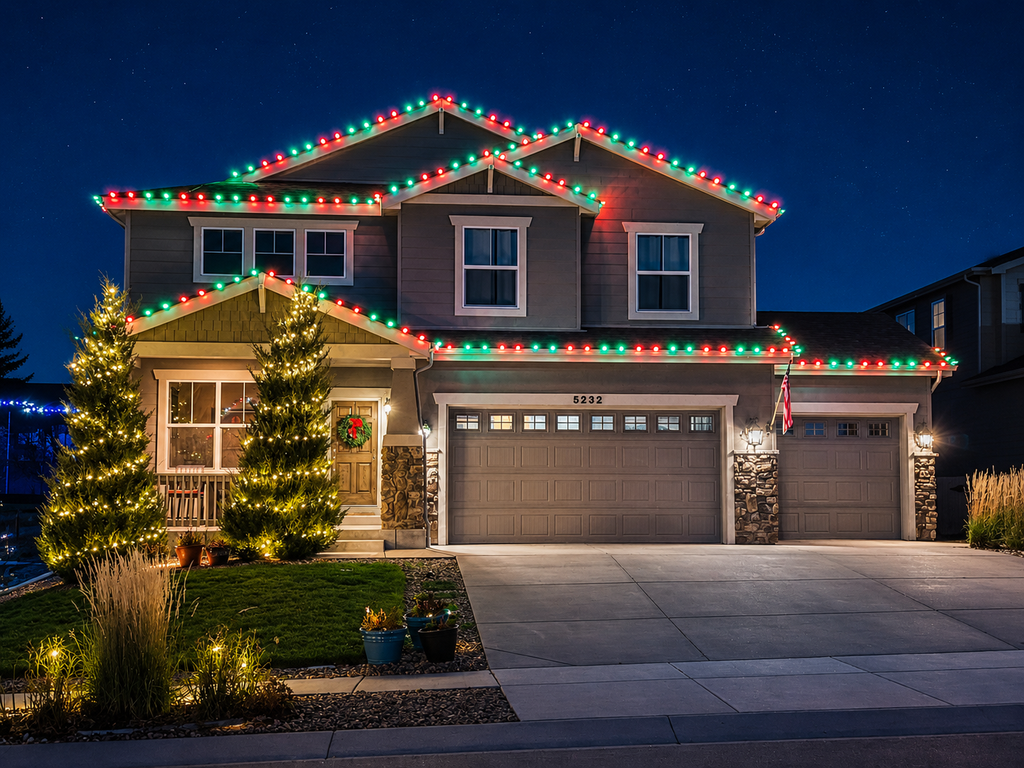 Mountain House Lighting install near Erie